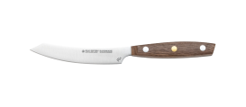 MIU Steak knife 4" with an walnut handle 