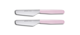 Frühstücksmesser 2er Pack rosa 