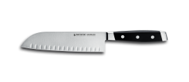 FIRST CLASS Santoku Knife, 7" with hollow edge 
