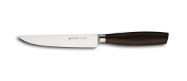SIZE S SMOKED OAK Steak knife 4,5" 