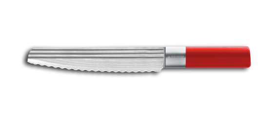 AML LINES Bread knife 8" RED 