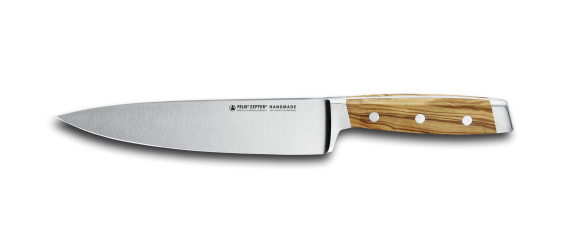FIRST CLASS WOOD Kochmesser, 21cm mit Fingerschutz 