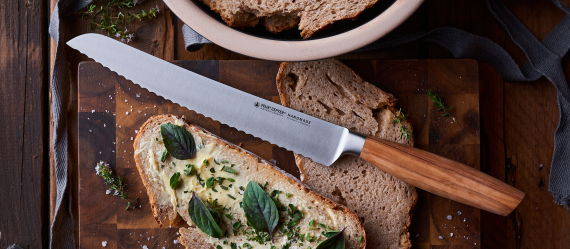 SIZE S OLIVE  Brotmesser 22 cm 