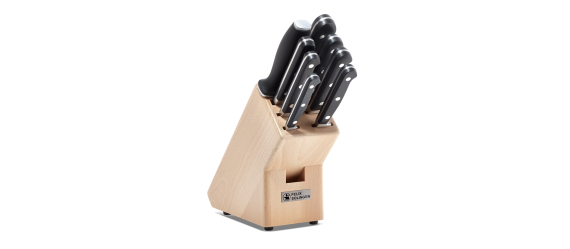 GLORIA LUX Messerblock Set, 9-teilig 