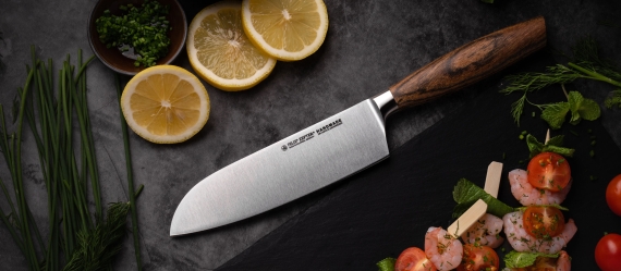 SIZE S BOCOTE Santokumesser 16 cm 