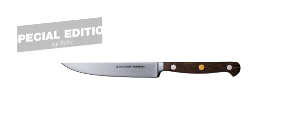 Special edition ‘‘GLORIA LUX’’ steak knife walnut 11cm 