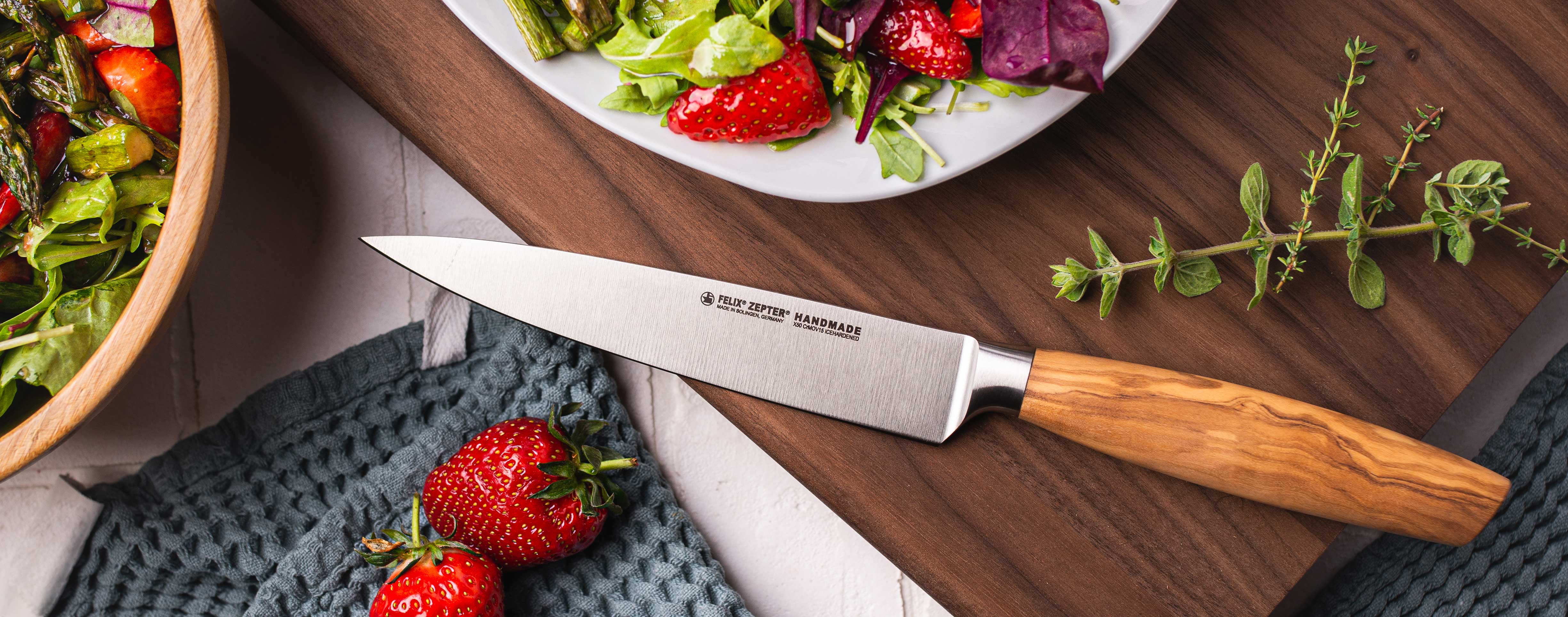 Banner Size S Olive Zubereitungsmesser