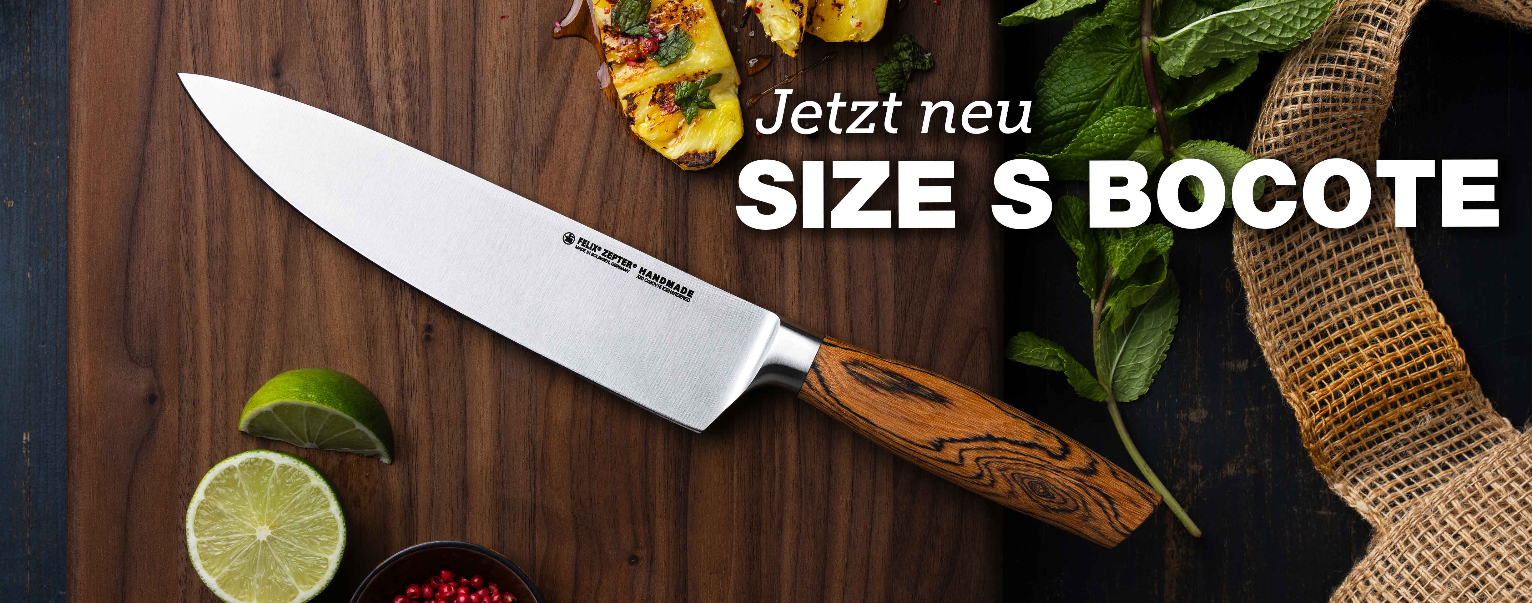 Banner Size S Bocote Jetzt neu
